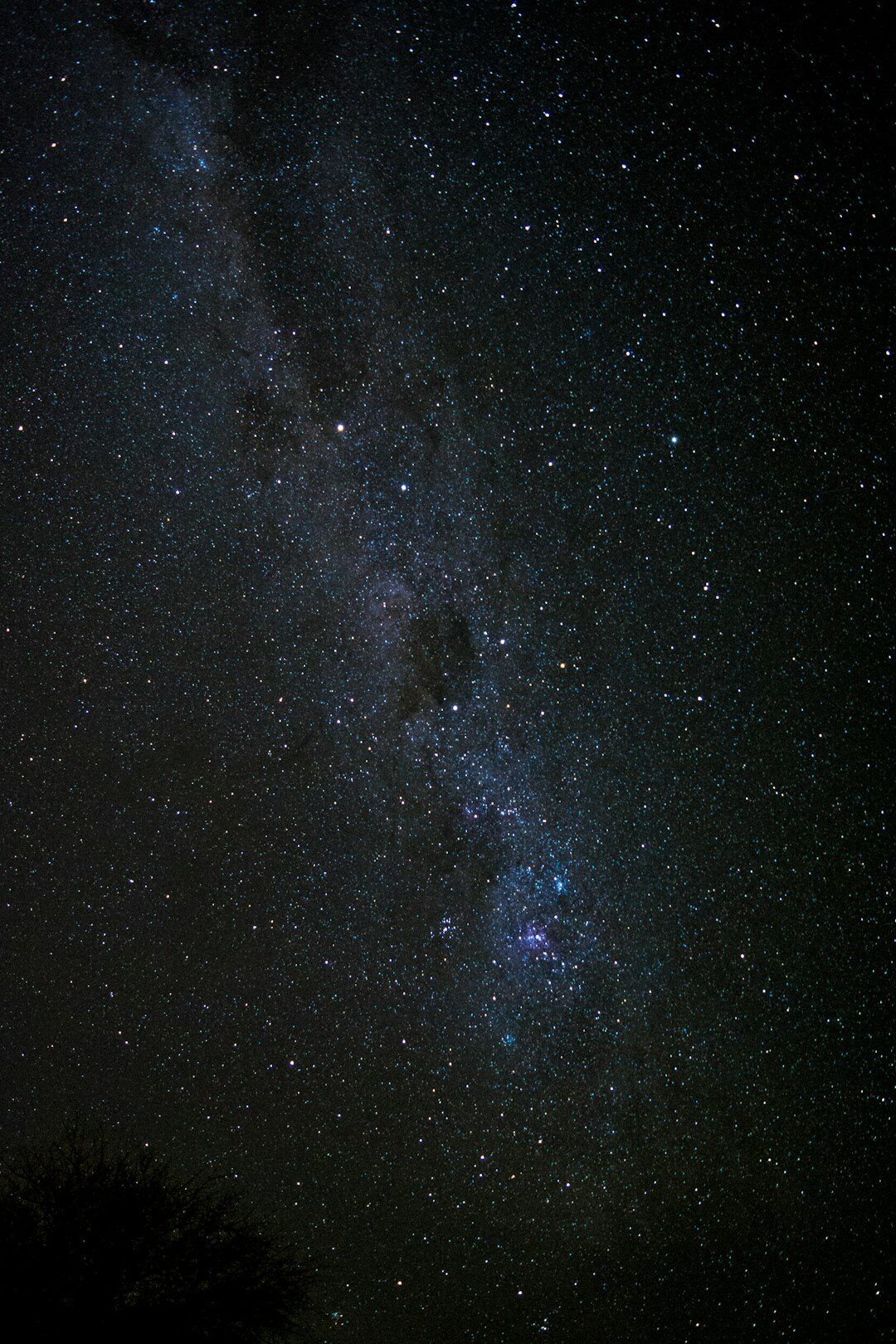 Starry night sky over the Atacama desert Chile